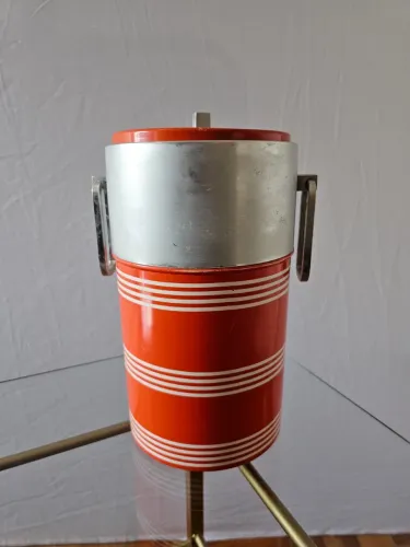Baldinho de gelo vintage retrô 