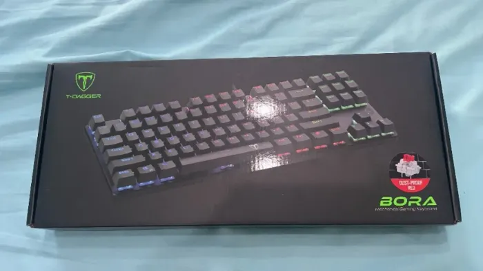 Teclado Mecânico T-Dagger Bora Rgb Switch Outemu Mk2 Red Br