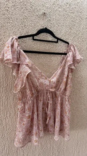 Camisa boho tamanho M