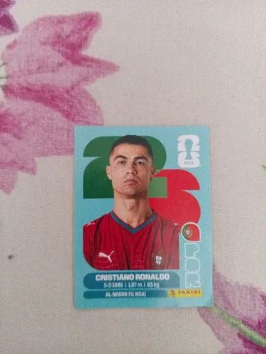 Figurinha de Cristiano Ronaldo