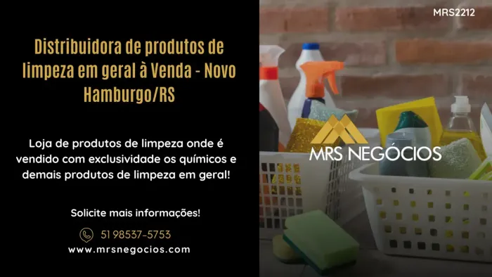 Distribuidora de produtos de limpeza em geral à Venda - Novo Hamburgo/RS
