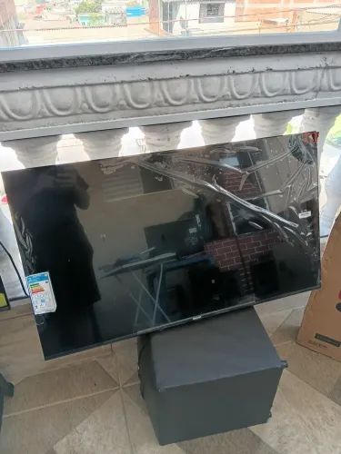 SMART TV SEMP 43 polegadas NOVA tela quebrada 