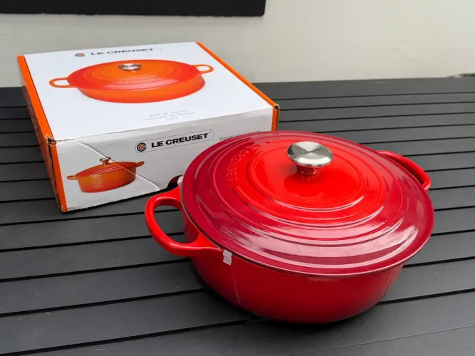 Panela Le Creuset (NOVA E SEM USO)