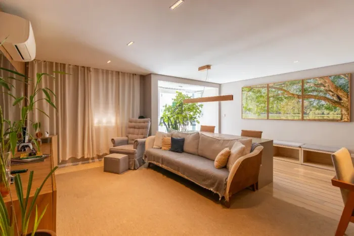 Apartamento para venda e locação em Vila Nova Conceição com 2 quartos, sendo 1 suíte, 95m²