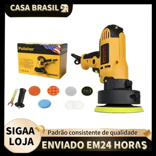 Últimas Unidades! Máquina de Polimento Elétrica Profissional | Oferta