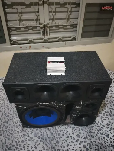 Caixa de som + Potencia