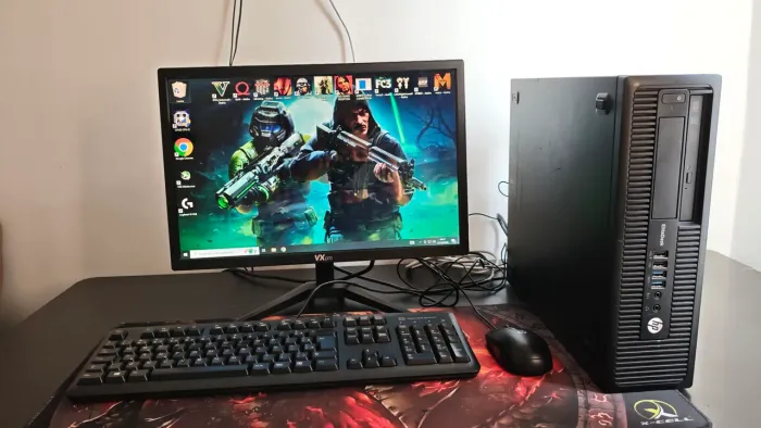 Pc gamer de entrada AMD a10 + rx550