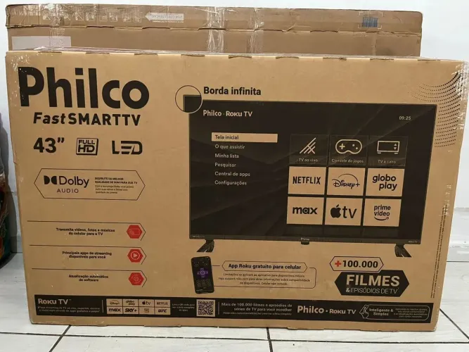TV PHILCO 43 ROKU TV (LACRADO)