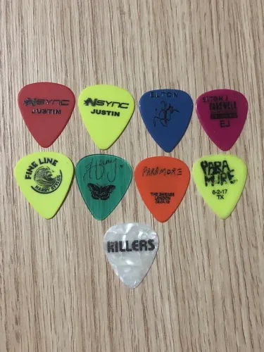Lote Palhetas Guitarra Violão