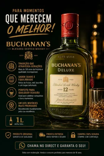 Buchanan's Deluxe 12 Anos 1L