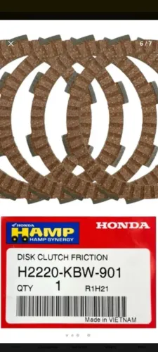 Embreagem Honda fan Titan start 125/150/160