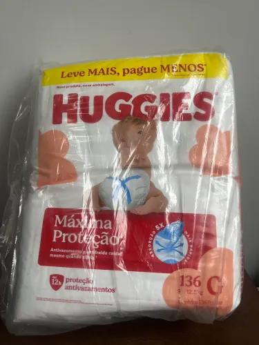 Fralda Huggies G - Supreme Care/Maxima proteção