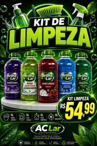 Kit de limpeza