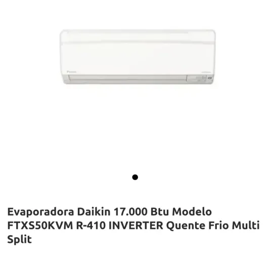 Carenagem completa da evaporadora Daikin FTXS35KVM/FTXS50KVM