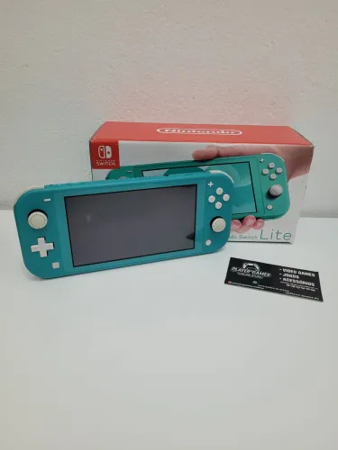 Nintendo Switch Turquesa + Carregador Original (Aceito Cartão)