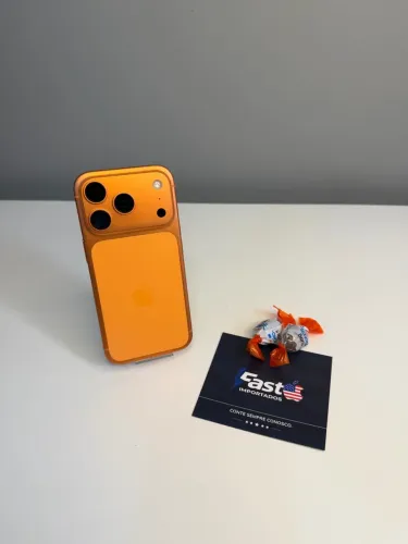 iPhone 17 Pro 256Gb Laranja - IMPECÁVEL