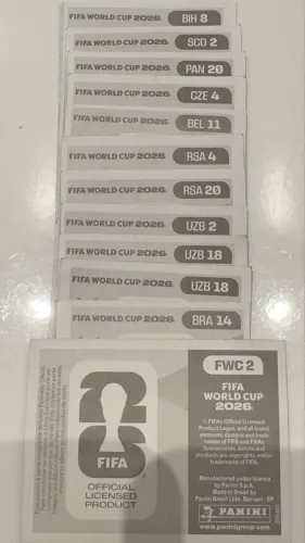 Figurinhas Copa 2026