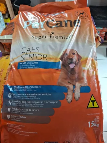 Ração cão idoso 