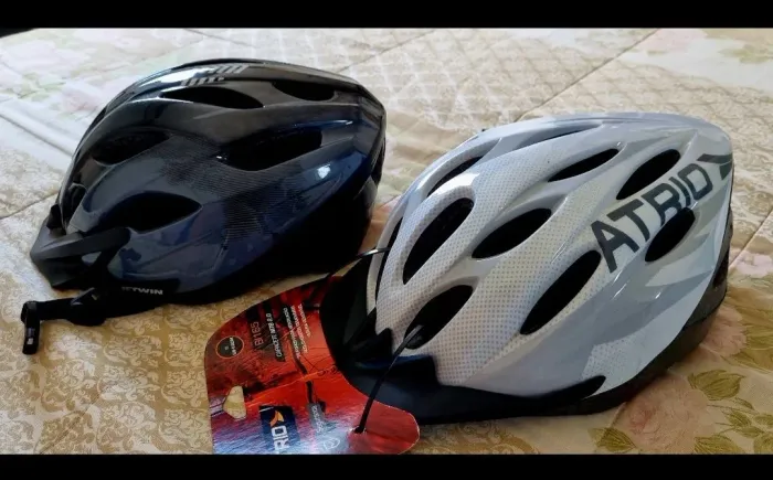 02 capacetes para ciclismo 