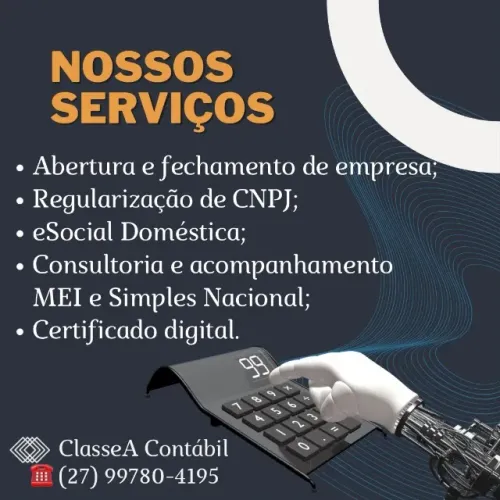 Serviços Contábeis | Abertura de Empresa | MEI | Certificado Digital