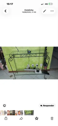 Aparador de metal