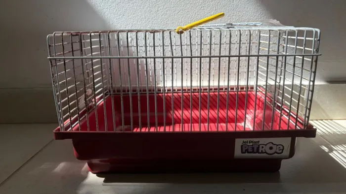 CASA DE HAMSTER/GAIOLA DE TRANSPORTE 