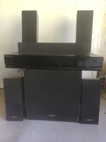 Receiver amplificador 5.1 Sony STR-KS380 com caixa acústica