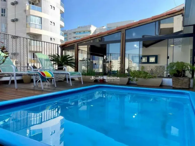 Cobertura com 5 dormitórios à venda por R$ 1.800.000,00 - Praia do Morro - Guarapari/ES