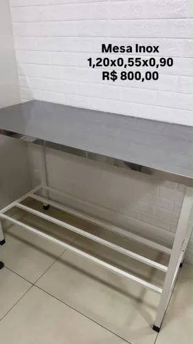 Mesa de inox
