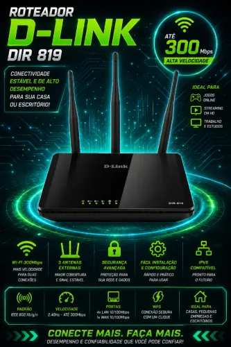 ROTEADOR D-LINK DIR 819