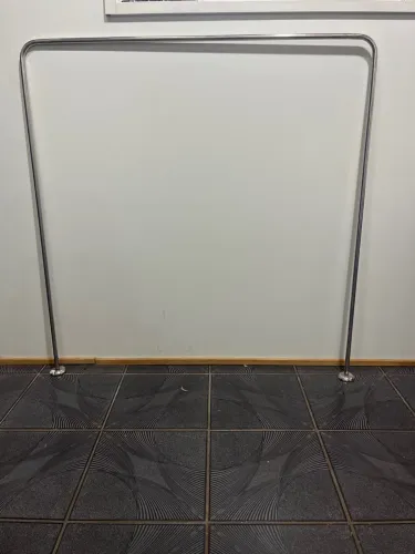 Arco para provador de loja em inox