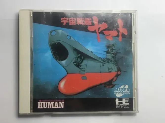 Jogo Original PC Engine Super Cd-Rom - Space Battleship Yamato