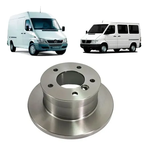 Par disco freio traseiro  sprinter 310 311 312 313 412 e 413