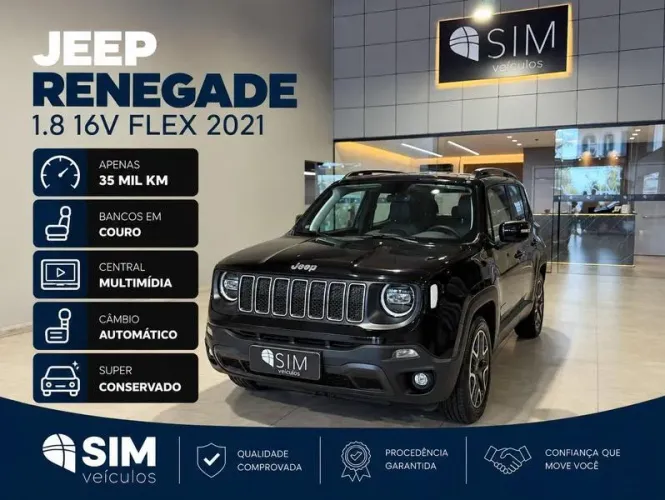 Jeep Renegade Longitude 1.8 4X2 Flex 16V Aut. 2021