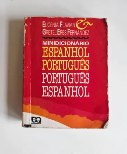 Mini dicionário espanhol português Alfra