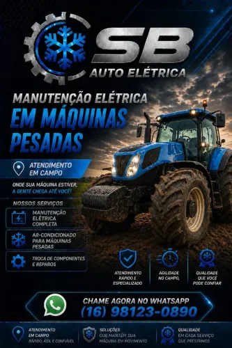 Manutenção elétrica para linha pesada