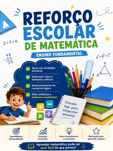 Reforço Aula matemática para ensino fundamental