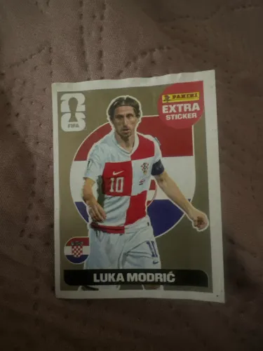 figurinha da copa *MODRIC OURO*