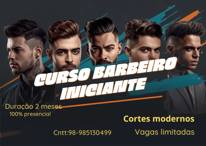 Curso barbeiro iniciante 