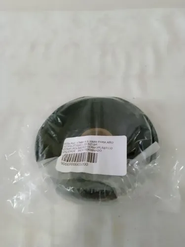 Fita para aro plástico preto 17x0,30mmx60m