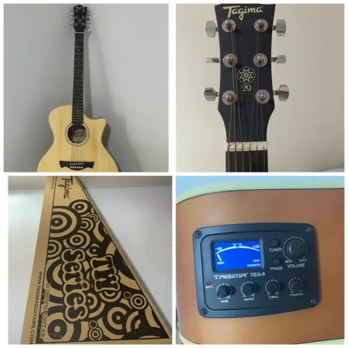 Violão Tagima TW29 Elétrico - Novíssimo 