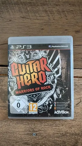 Jogo Guitar hero warriors of rock ps3 Midia física