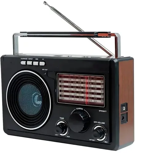 Rádio Retrô Vintage AM FM