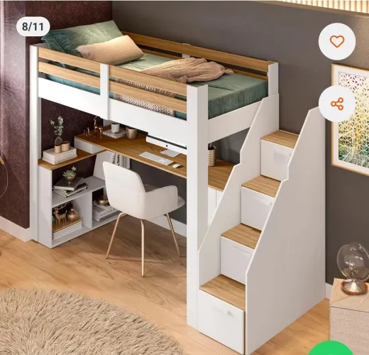 Cama office multinacional solteiro 