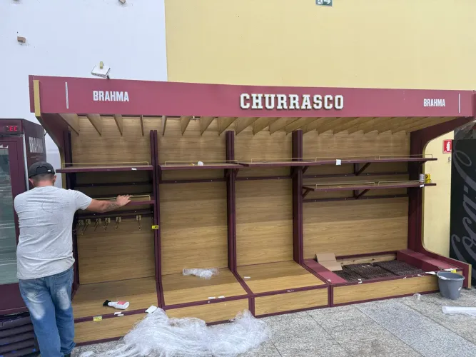 Prateleiras para mercearia ou comércio 