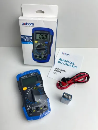 Multimetro digital com Led NOVOS