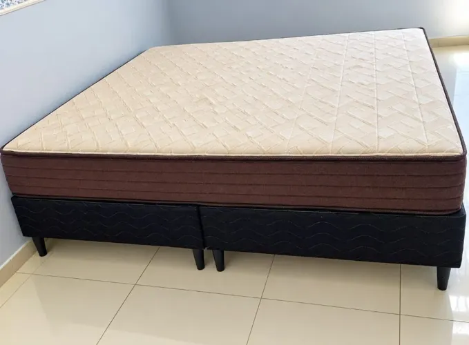 Colchão ortopédico + Base