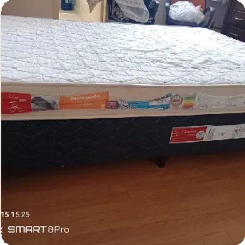 Conjunto Cama Box Casal Ortocrim