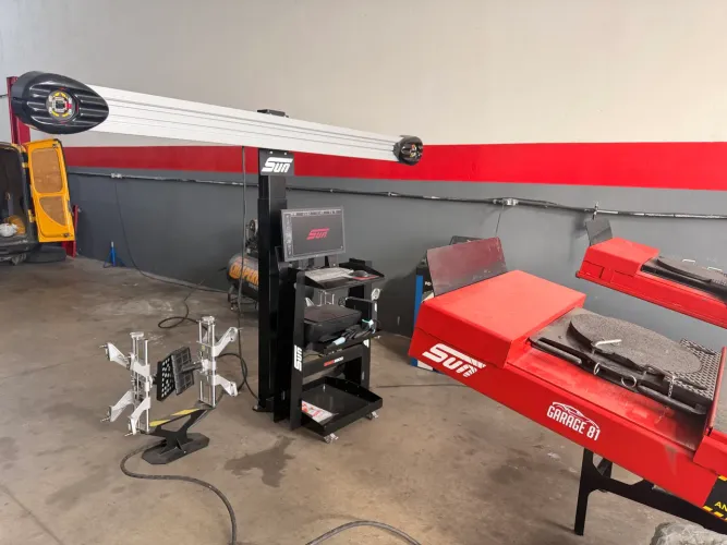 Alinhador de Direção automotivo 3D com Rampa 