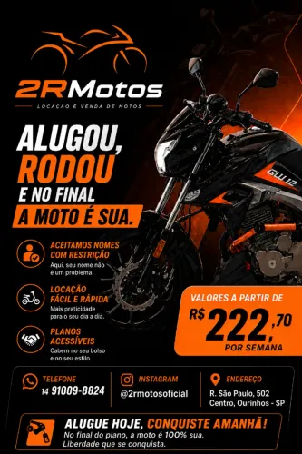 ? GW12 125cc | Venda ou Plano Conquiste.